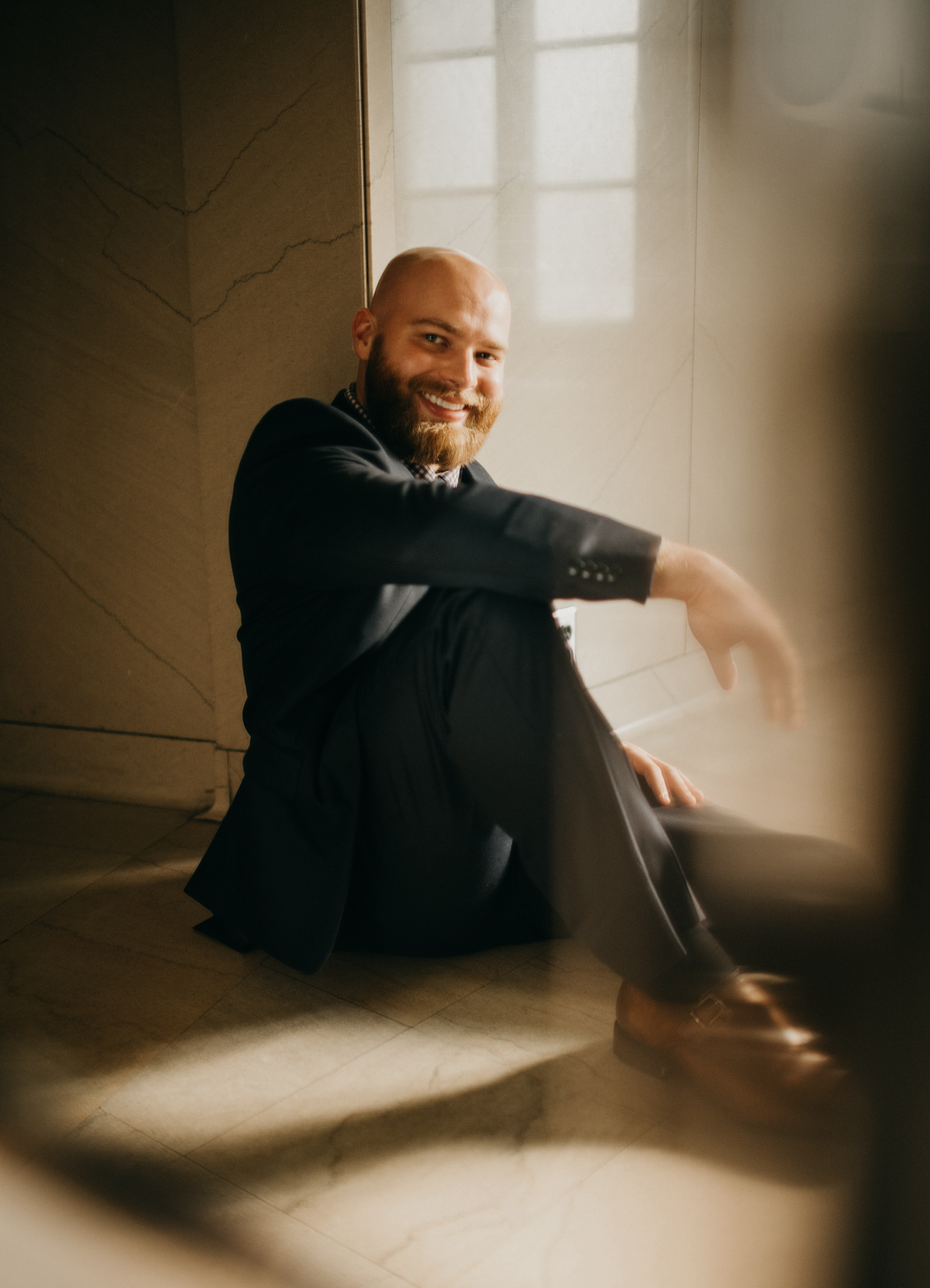 About portrait of S Joshua Sheppard